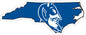 Duke State Vinyl Decal (3")