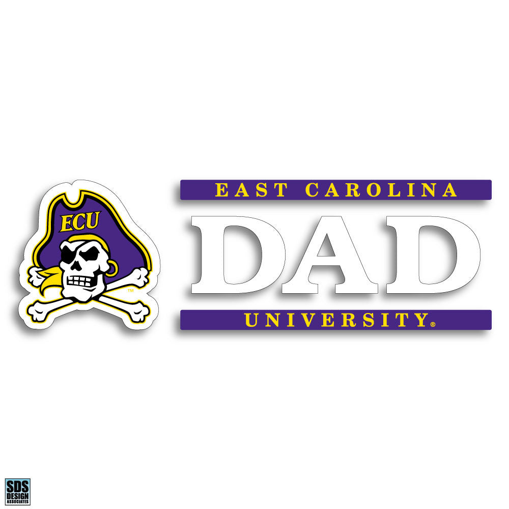 ECU Dad Vinyl Decal