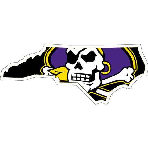 ECU Jolly Roger State Mark Magnet