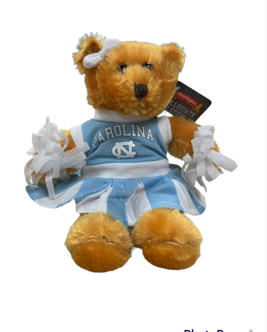 UNC Cheer Bear 8"