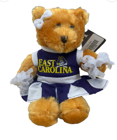 East Carolina Cheer Bear 8"