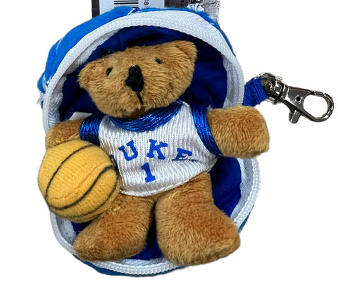 Duke Plush Basketball Keychain 4"