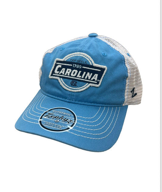 UNC Zephyr Unleaded Adj. Mesh Hat