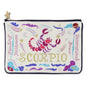 Scorpio Zip Pouch - Natural