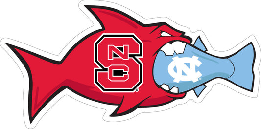 NC State/UNC Rival Fish Magnet