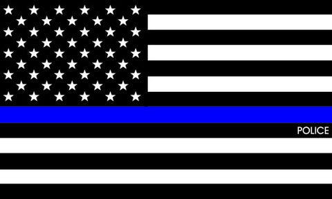 3x5 Flag - TL (Police)