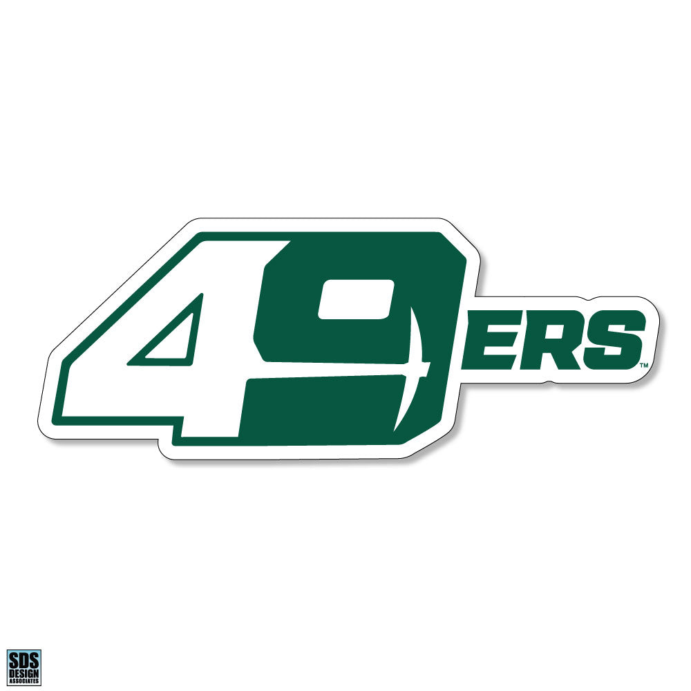 UNCC "49ers" Vinyl Decal