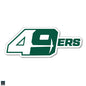 UNCC "49ers" Vinyl Decal