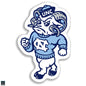 UNC Strutting Ram Vinyl Decal