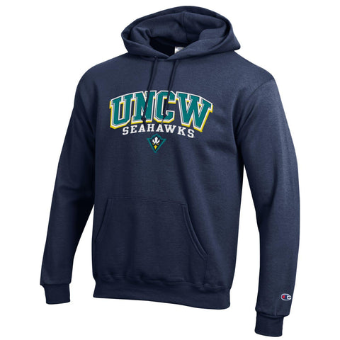 UNCW Champion Arched Seahawks Hooded Sweatshirt