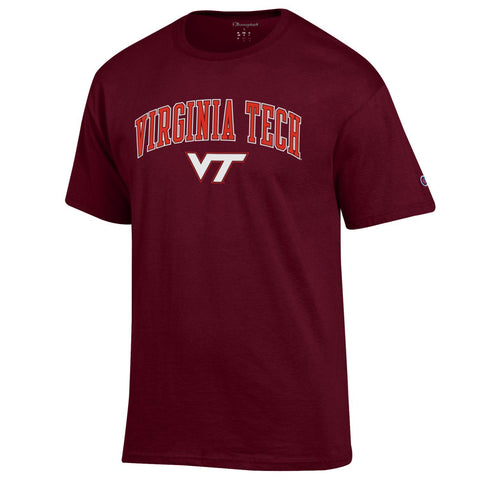 Virginia Tech Arched Logo S/S Tee