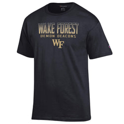 Wake Forest Champion Faded Bars S/S Tee