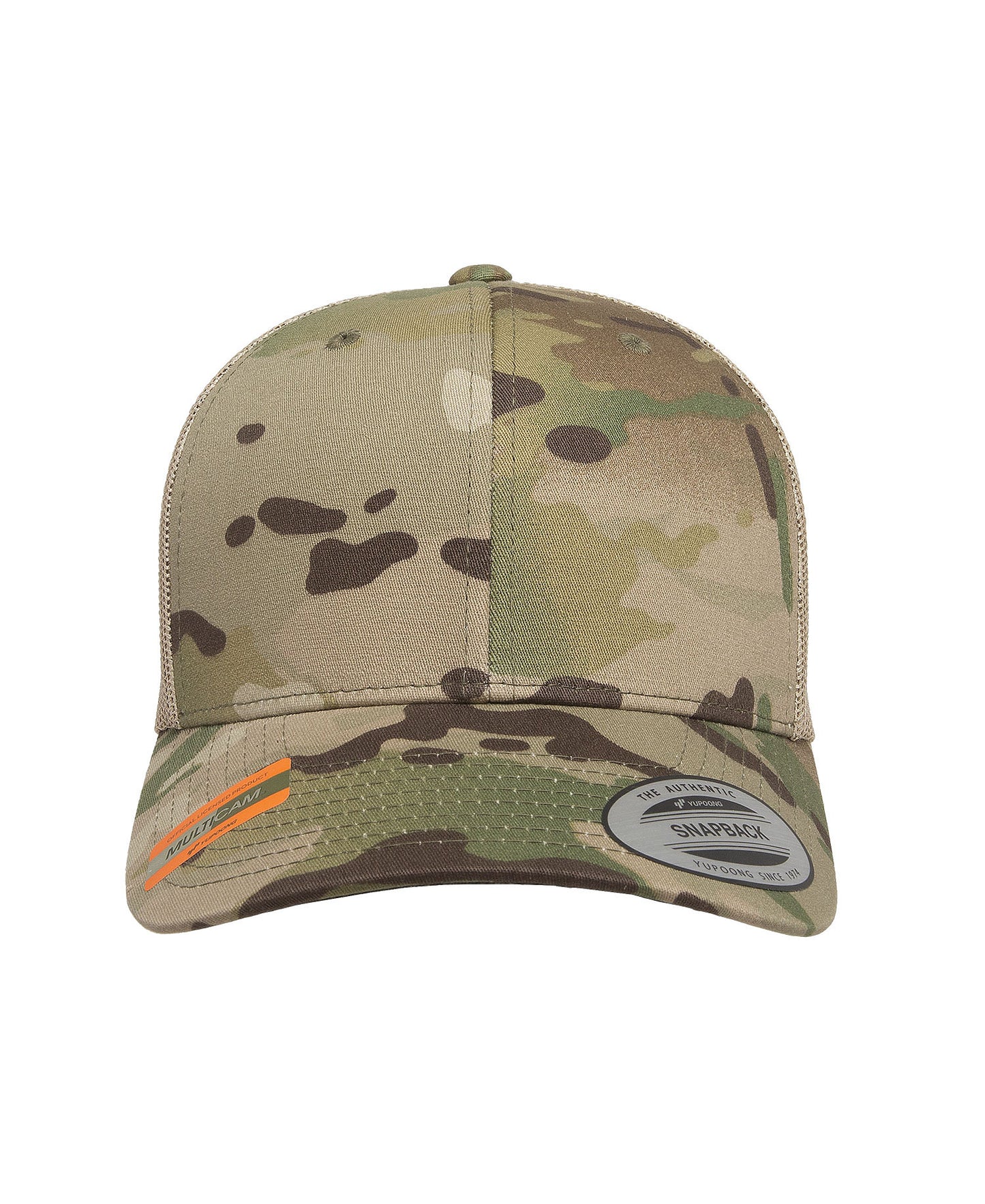 YP Classics 6-Panel Multicam Trucker Cap