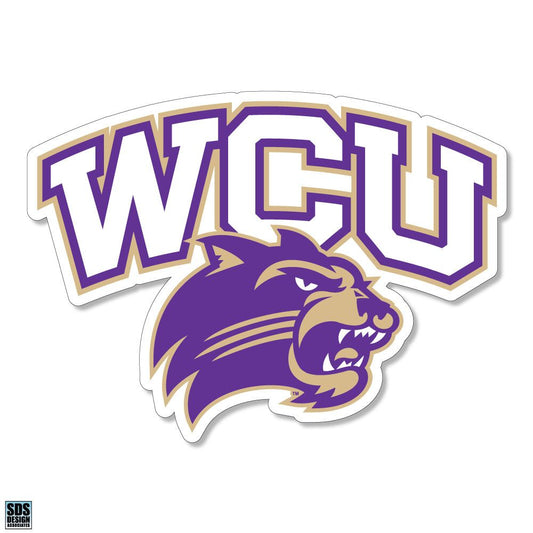 WCU Arched Mascot Decal