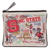 NC State Zip Pouch - Natural