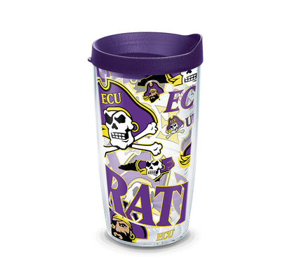 ECU 16 oz. All Over Wrap Tumbler