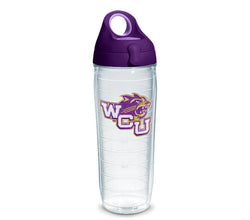 WCU 24 oz. Clear Water Bottle