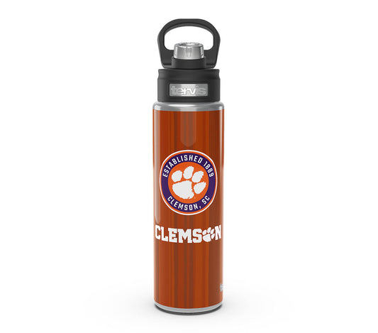 Clemson 24 oz Wide Mouth Water Bottle