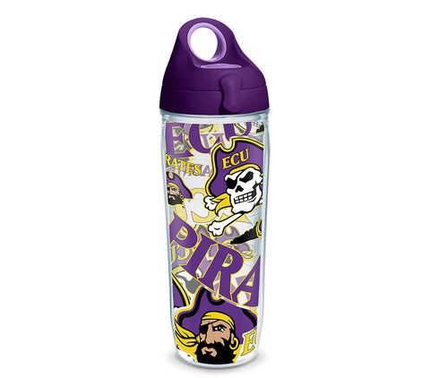 ECU 24 oz. All Over Wrap Water Bottle